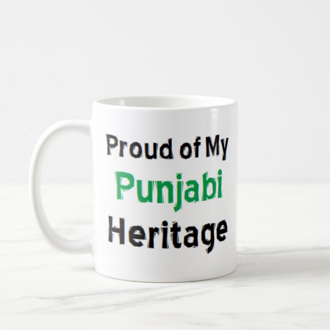 punjabi herança caneca de café (Esquerda)