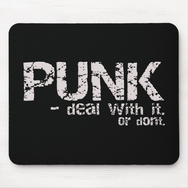 PUNK mousepad (Frente)