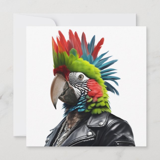 Punk Parrot (Frente)