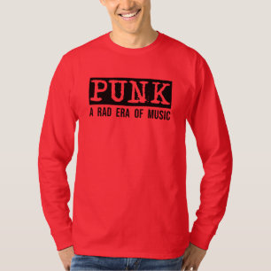 Punk: Uma era avançada de música / T-Shirt preto