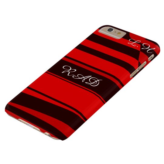 Punk vermelho e preto do temerário de Emo Capas iPhone 6 Plus Barely There