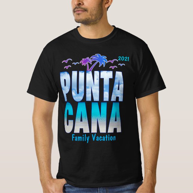 Punta Cana Summer Vacching T-Shirt (Frente)