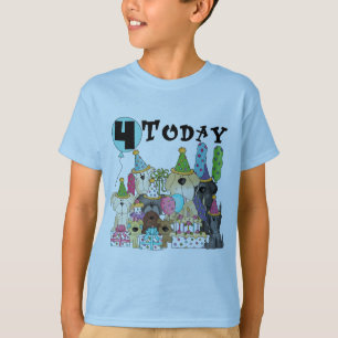 Puppies 4.º Aniversário Camisetas e presentes