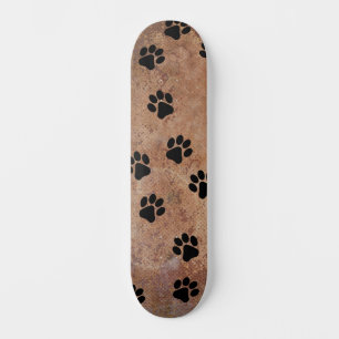 Puppy Dog Paw imprime em skate de areia / Wall Art