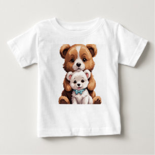 "Puppy Pals: Diversão de T-Shirt de Cachorro para 