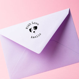 Puppy Personalizado Com Carimbo De Borracha