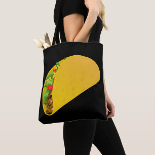 PURA DE SACO DE TOTE DO DESIGNER TACO