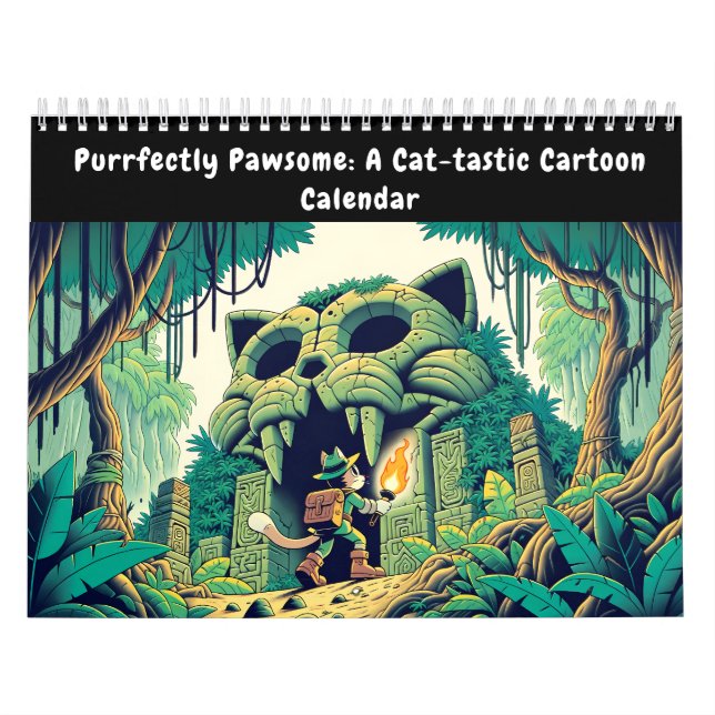 Puramente Pawsome: Um Calendário De Cartoon Gtasti (Capa)