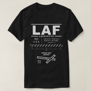 Purdue Univ. Aeroporto LAF T-Shirt