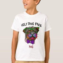 Purga única e feia cara de cão T-Shirt