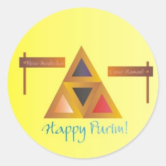 Purim Hamantaschen adesivo