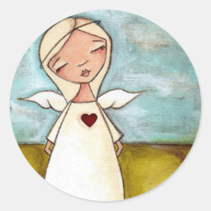 Puro do coração - etiquetas do anjo