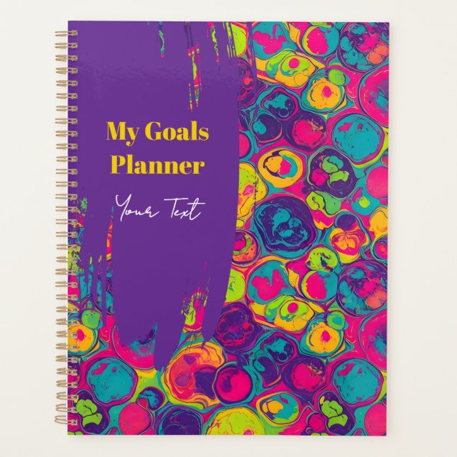 Purpel | Planejador de Metas Chic Multicolor (Frente)