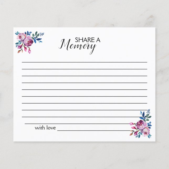 Purple compartilha uma memória, placa funerária si (Frente)