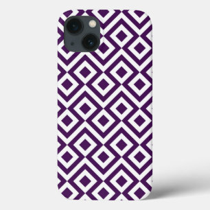 Purple e White Meander