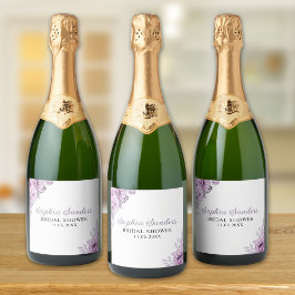 Purple Flower Bridal Shower Party