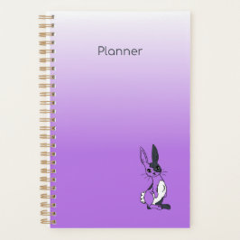 Purple Harlequin Bunny Agenda