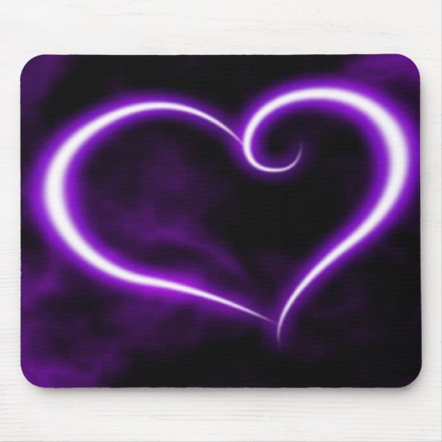 Purple Heart Mousepad (Frente)