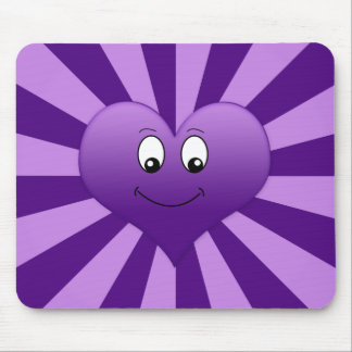 Purple Heart pateta Mousepad
