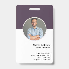 Purple ID | Empresa de Crachá de Identificação de 