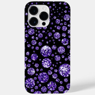 PURPLE IRIDESCENCENT DIAMOND LOOK