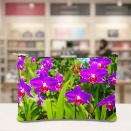 Purple Orchids Pouch