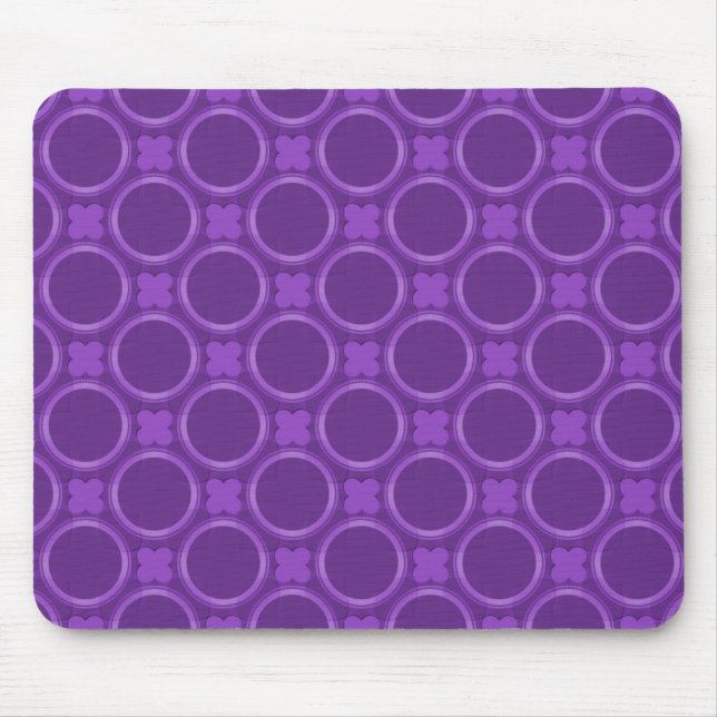 Purple Perfection Quirky Charm Mousepad (Frente)