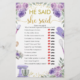 Purple Stock, A Cozinha Que Ele Disse Que Ela Diss