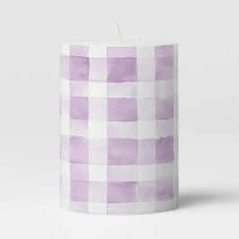Purple White Plaid Stripes
