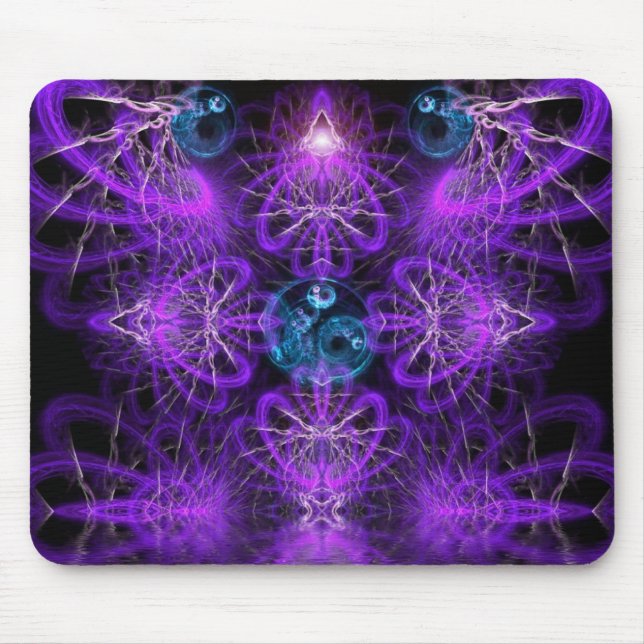 Purplelina Visionary Fractal Art Mousepad (Frente)