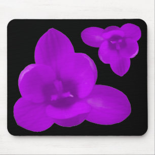 Púrpura Crocus Mousepad