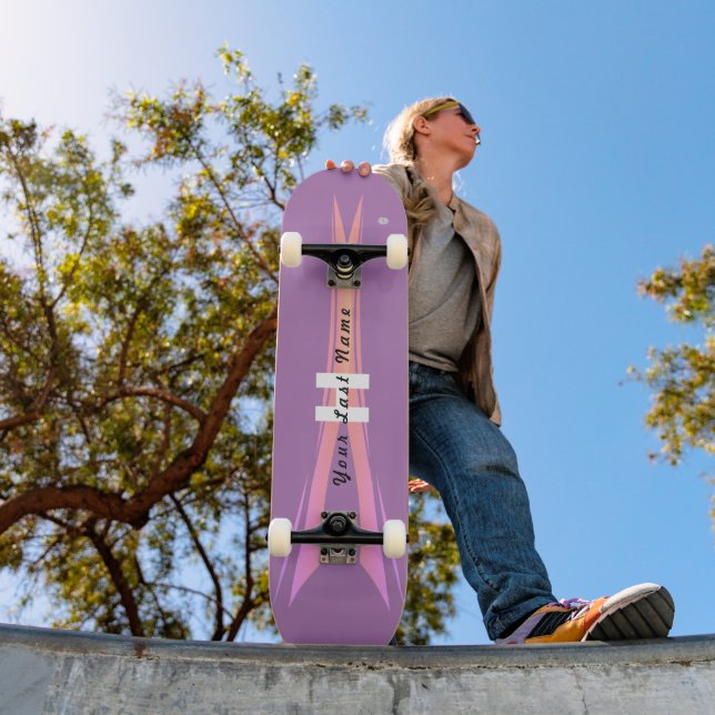 Púrpura de skate com HAMbyWG rosa (Ao ar livre 1)