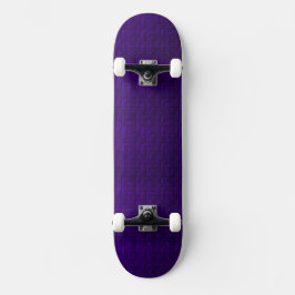 Púrpura Maze Skateboard