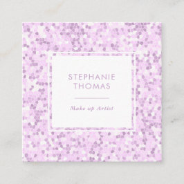 Púrpura Mosaico violeta, cartão de visita