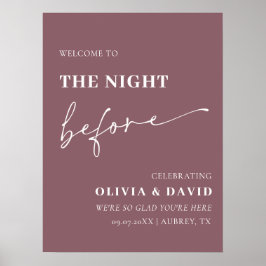 Púrpura Na Noite Antes Do Ensaio, Jantar Poster