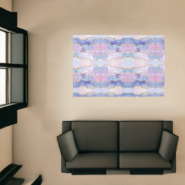 Púrpura Rosa Pastel Elegante com Agitação Luminosa