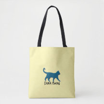 "PURR BABY - LEMON" - SACO DE TOTE