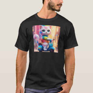 "Purr-Feiticeiro: T-Shirt do Cat Lover"