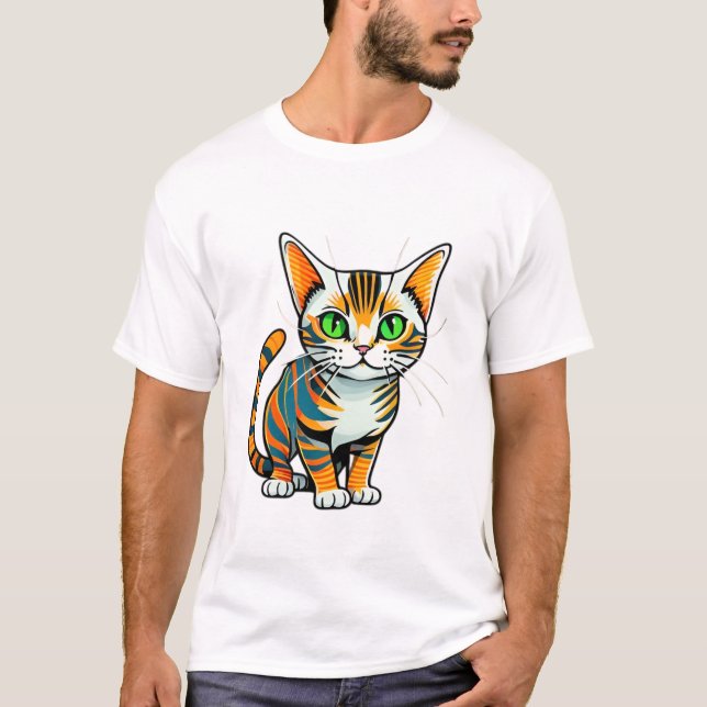 Purrfectly Mischievous T-Shirt (Frente)