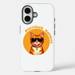 Purrlock Holmes Cat iPhonecase