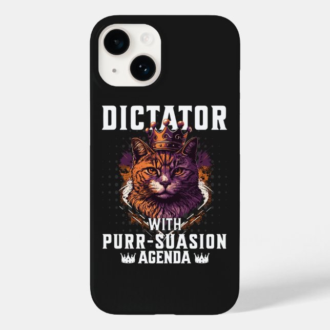 Pursursion Agenda Funny Bossy Cat (Verso)