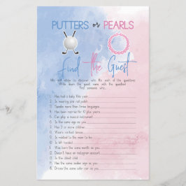 Putters ou Pearls Encontre o jogo de convidados