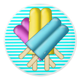 Puxações de Gaveta de Picolé Doce