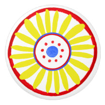 Puxador de Cerâmica de Arte Popular Mediterrânea