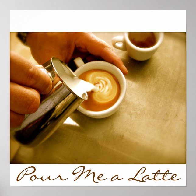 Puxe-me um latte - Poster (Frente)