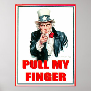 Puxe meu dedo - poster