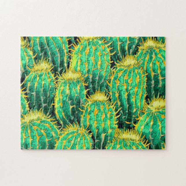 Puzzl de Fotografia do Quebra-cabeça do Cactus Pat (Horizontal)