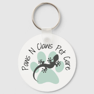 Pws N Cights Pet Care Logotipo Chaveiro