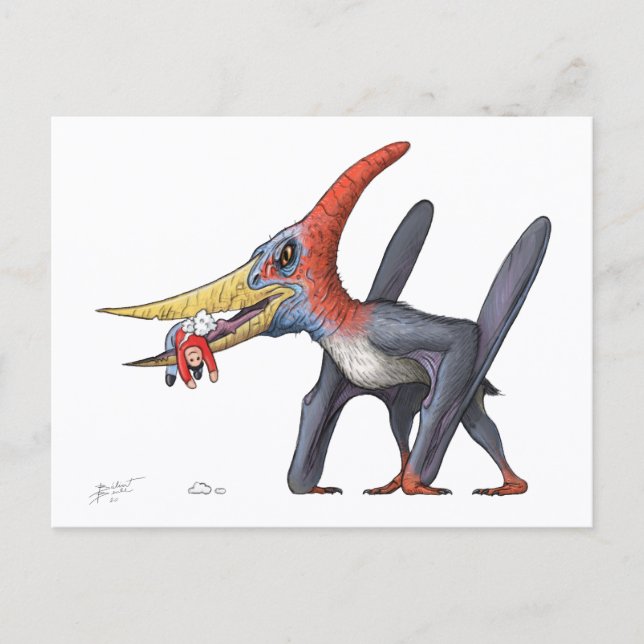 PygmyPets Pteranodon - Cartão postal (Frente)