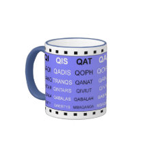 Q palavras sem a caneca de jogos de palavras da U